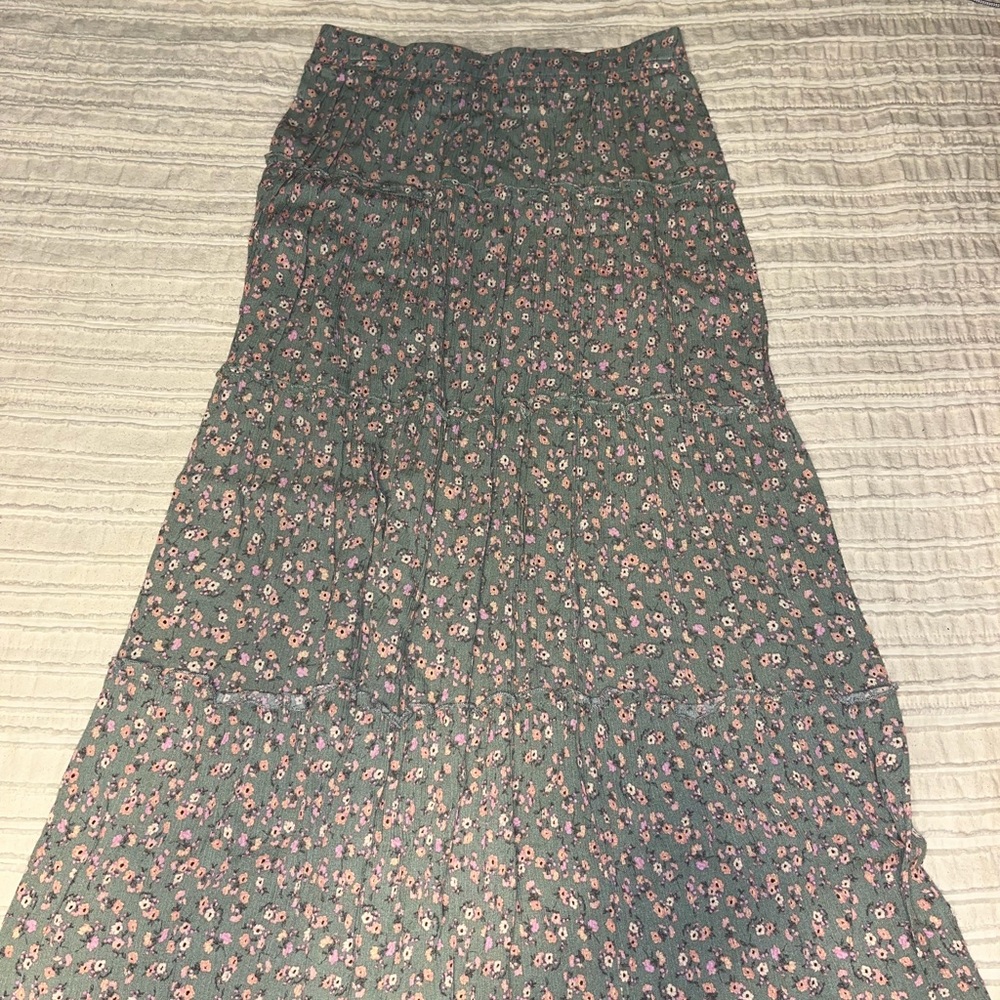 Floral Maxi Skirt